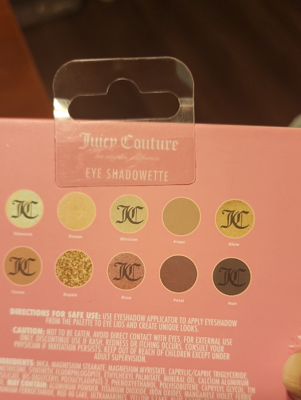 Juicy Couture Pink Glitter Eyeshadow Pallet - Picture 4 of 4